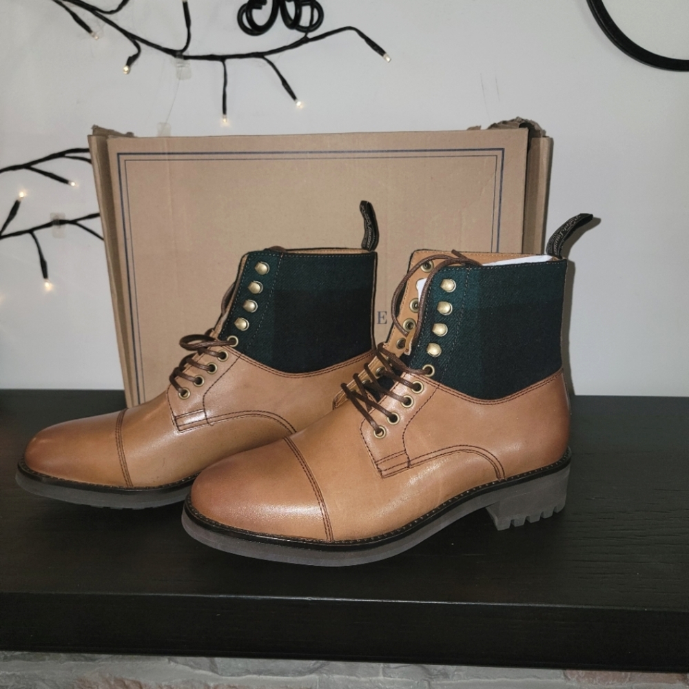 Polo Ralph Lauren Bryson Cap-toe Dress Boot